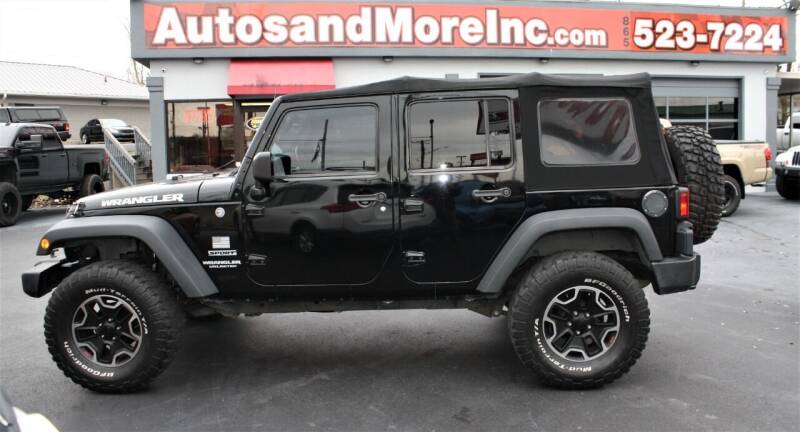 2013 Jeep Wrangler Unlimited for sale at Autos and More Inc in Knoxville TN