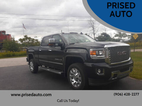 2016 GMC Sierra 2500HD for sale at PRISED AUTO in Gladstone MI