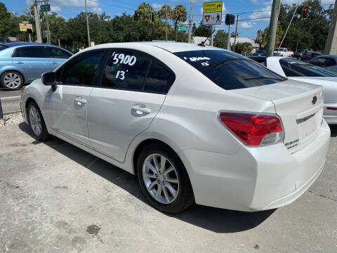 2013 Subaru Impreza for sale at Bay Auto Wholesale INC in Tampa FL