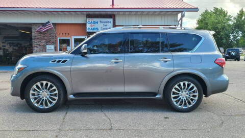2015 Infiniti QX80 for sale at Twin City Motors in Grand Forks ND