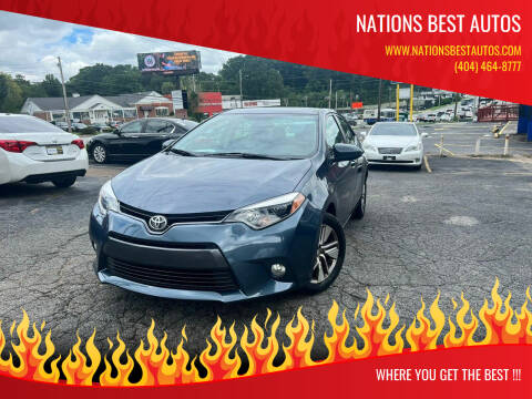 2014 Toyota Corolla for sale at Nations Best Autos in Decatur GA