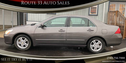 2007 Honda Accord for sale at Route 33 Auto Sales in Carroll OH
