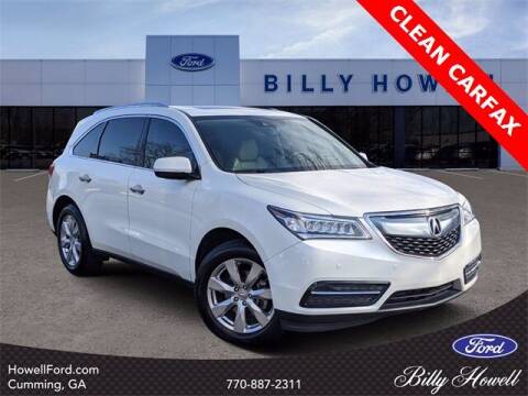 2016 Acura MDX for sale at BILLY HOWELL FORD LINCOLN in Cumming GA