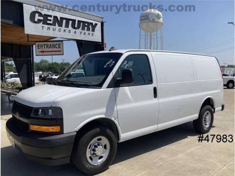 2019 Chevrolet Express for sale at CENTURY TRUCKS & VANS in Grand Prairie TX