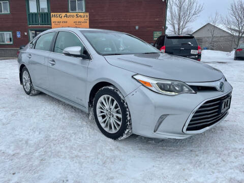 2018 Toyota Avalon Hybrid for sale at H & G AUTO SALES LLC in Princeton MN