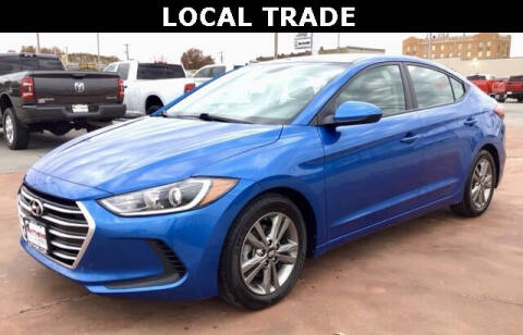 2018 Hyundai Elantra for sale at Matthews Chrysler Dodge Jeep Ram in Vinita OK