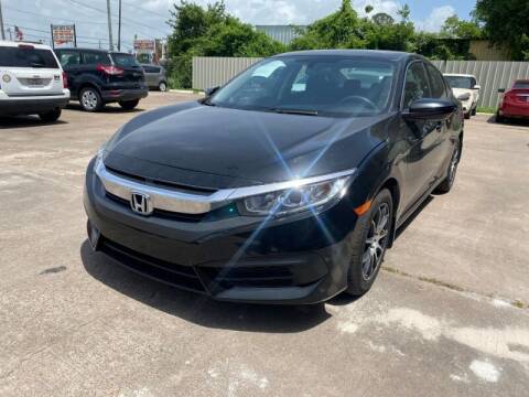 2016 Honda Civic for sale at Sam's Auto Sales in Houston TX