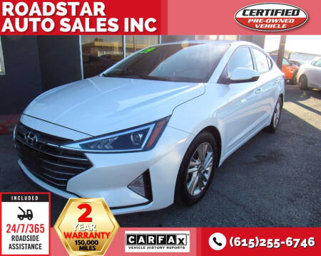 2019 Hyundai Elantra for sale at Roadstar Auto Sales Inc in Nashville TN
