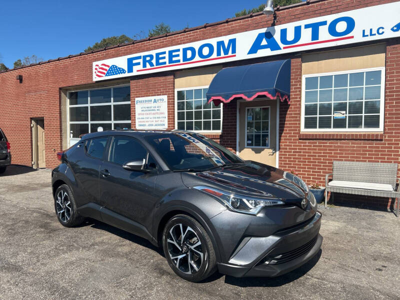 2018 Toyota C-HR for sale at FREEDOM AUTO LLC in Wilkesboro NC