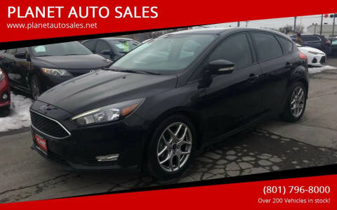 2015 Ford Focus for sale at PLANET AUTO SALES in Lindon UT