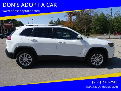 2019 Jeep Cherokee for sale at DON'S ADOPT A CAR in Cadillac MI