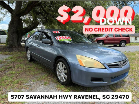2007 Honda Accord for sale at Harry's Auto Sales in Ravenel SC