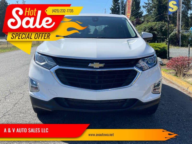 2020 Chevrolet Equinox for sale at A & V AUTO SALES LLC in Marysville WA