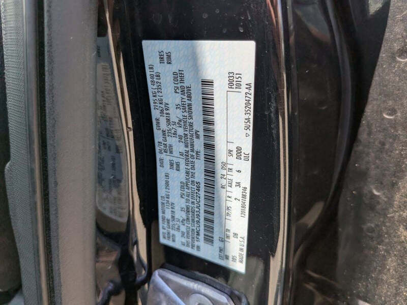 2018 Ford Escape Titanium