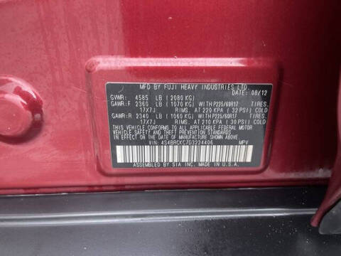 2013 Subaru Outback 2.5i Limited