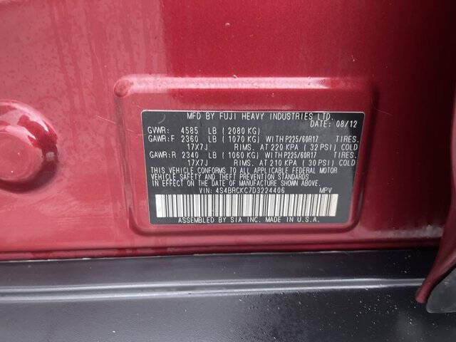 2013 Subaru Outback 2.5i Limited