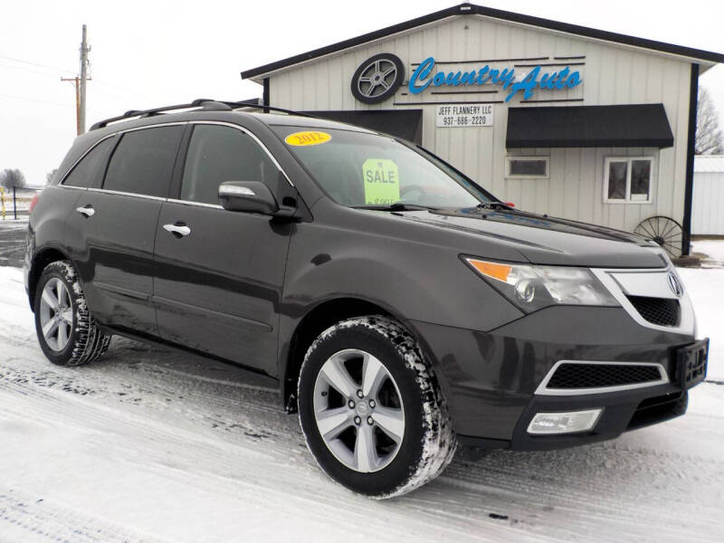 2012 Acura MDX for sale at Country Auto in Huntsville OH