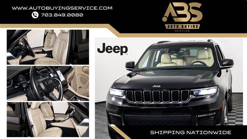 Dk. Blue 2022 Jeep Grand Cherokee L Limited 4x2 Limited 4dr SUV 1