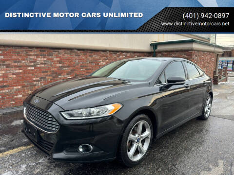 2014 Ford Fusion for sale at DISTINCTIVE MOTOR CARS UNLIMITED in Johnston RI