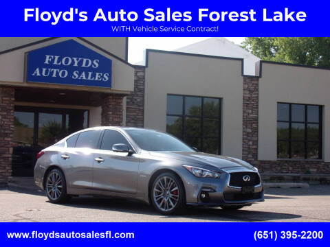 2018 Infiniti Q50 for sale at Floyd's Auto Sales Forest Lake in Forest Lake MN