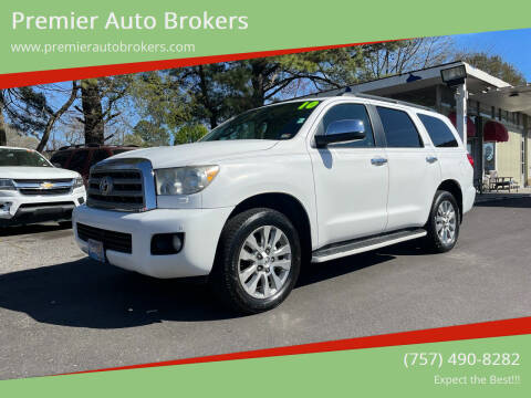 2010 Toyota Sequoia for sale at Premier Auto Brokers in Virginia Beach VA