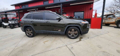 2016 Jeep Cherokee for sale at LEE AUTO SALES in McAlester OK