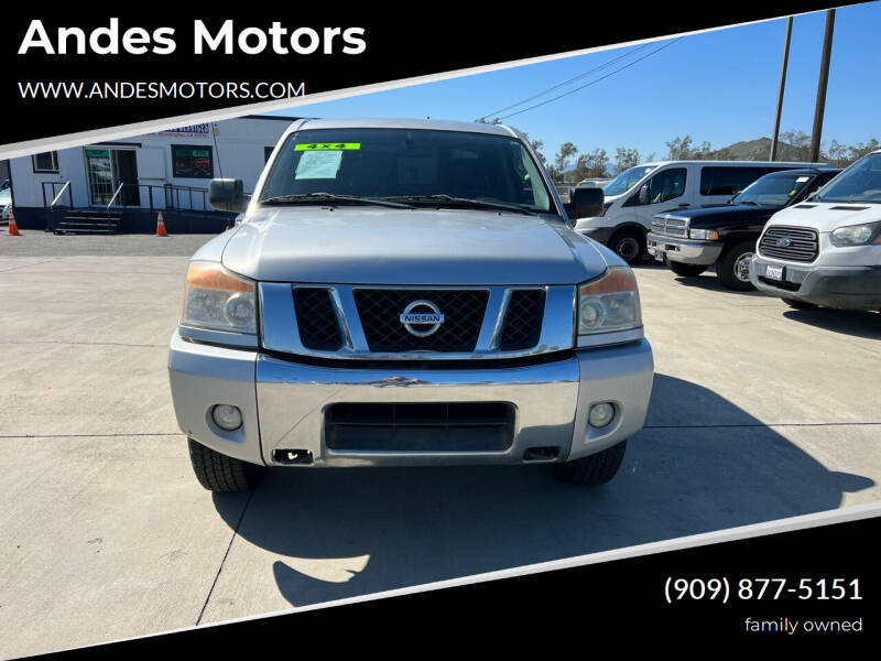 2010 Nissan Titan for sale at Andes Motors in Bloomington CA
