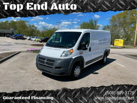 2017 RAM ProMaster Cargo for sale at Top End Auto in North Attleboro MA