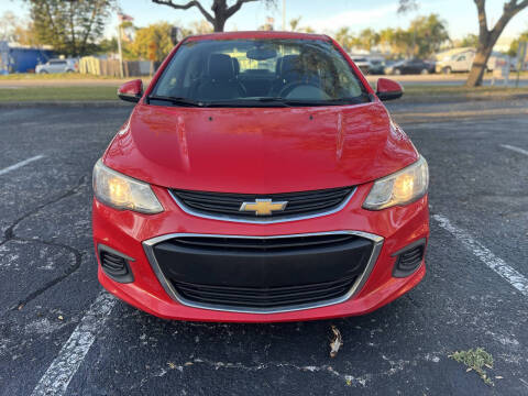 2017 Chevrolet Sonic for sale at Florida Prestige Collection in Saint Petersburg FL