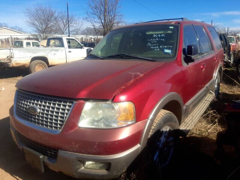 2004 Ford Expedition for sale at KK Motors Inc in Graham TX