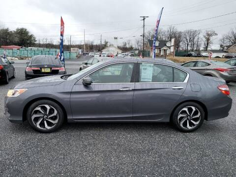 2016 Honda Accord for sale at JAY'S AUTO SALES in Joppa MD