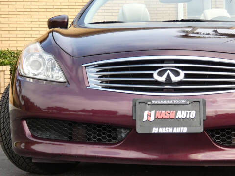 2009 Infiniti G37 Convertible