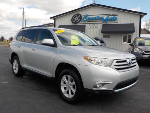 2012 Toyota Highlander for sale at Country Auto in Huntsville OH