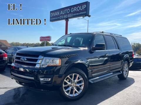 2016 Ford Expedition EL for sale at Divan Auto Group in Feasterville Trevose PA