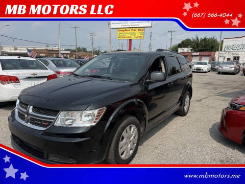 2019 Dodge Journey SE Value Package