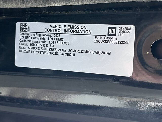 2025 Chevrolet Silverado 1500