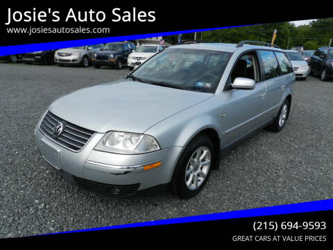 2004 Volkswagen Passat for sale at Josie's Auto Sales in Gilbertsville PA