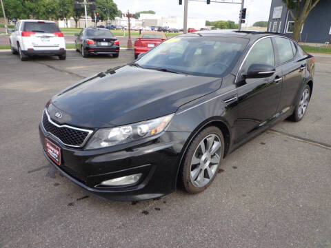 2013 Kia Optima for sale at SCHULTZ MOTORS in Fairmont MN