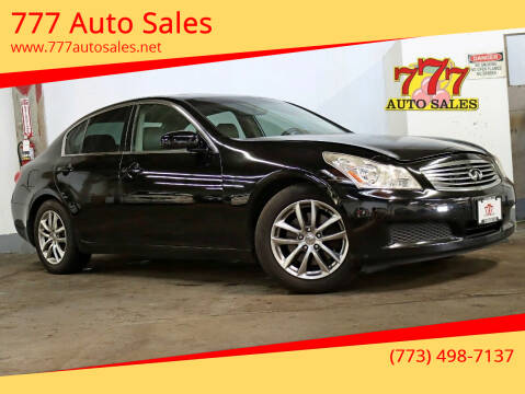 2008 Infiniti G35 for sale at 777 Auto Sales in Bedford Park IL