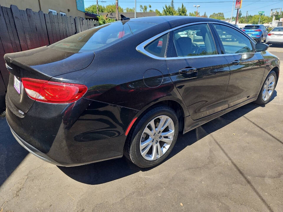 2015 Chrysler 200 for sale at LOS ALTOS AUTOMOTRIZ LLC in Modesto, CA