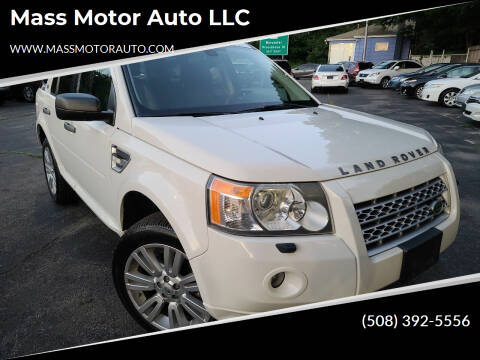 2009 Land Rover LR2 for sale at Mass Motor Auto LLC in Millbury MA
