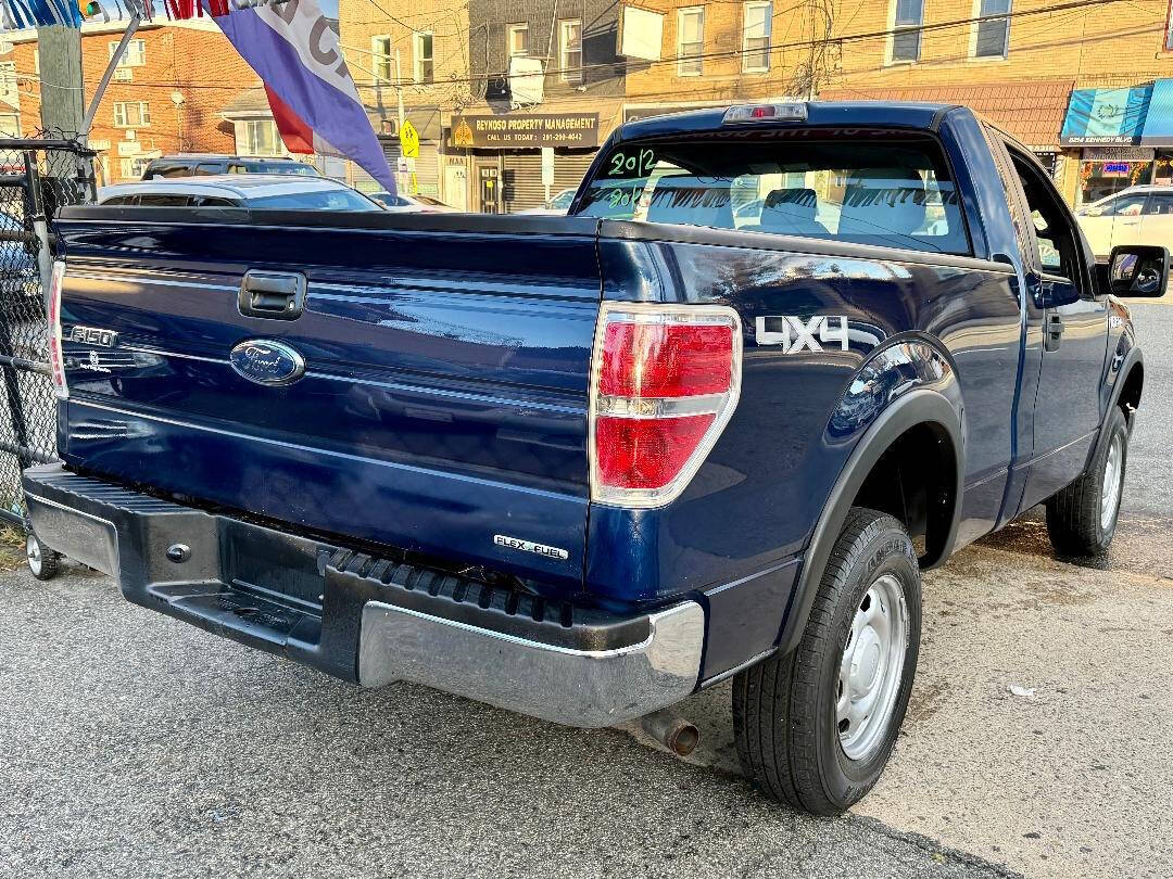 2012 Ford F-150 XLT 4x4 2dr Regular Cab Styleside 6.5 ft. SB - Blue exterior view 11