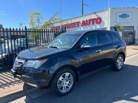 2007 Acura MDX for sale at Main Street Auto in Vallejo CA