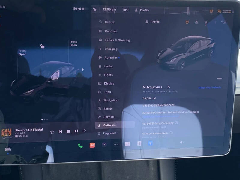 2021 Tesla Model 3 Standard Range Plus