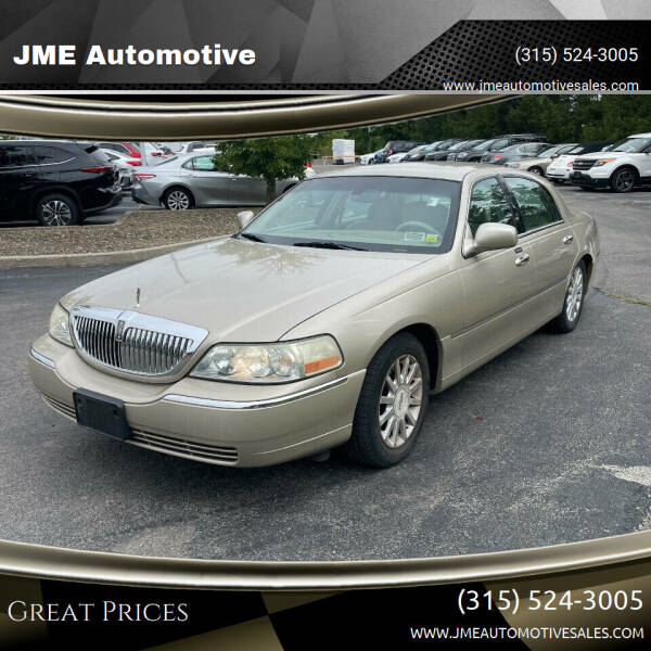 2007 Lincoln Town Car for sale at JME Automotive in Ontario NY