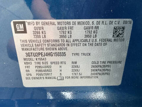2017 GMC Sierra 1500