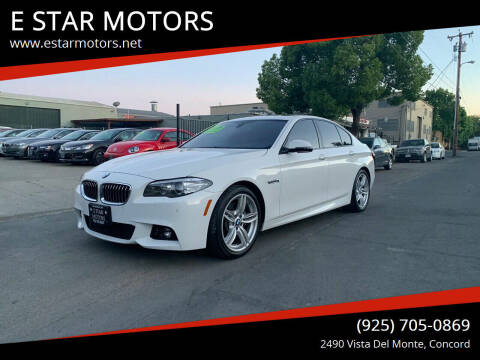 2016 BMW 5 Series for sale at E STAR MOTORS in Concord CA