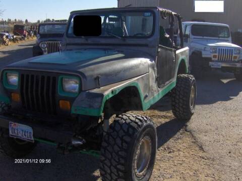 1992 Jeep Wrangler for sale at Classic Car Deals in Cadillac MI