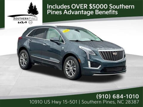 2021 Cadillac XT5 for sale at PHIL SMITH AUTOMOTIVE GROUP - Pinehurst Nissan Kia in Southern Pines NC