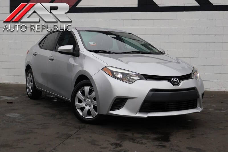 2016 Toyota Corolla for sale at Auto Republic Fullerton in Fullerton CA